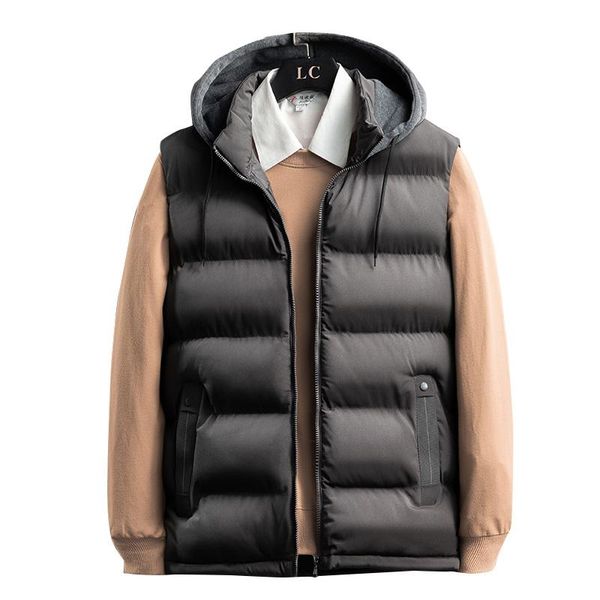 men's vests men stylish autumn winter warm sleeveless waistcoat vest casual coats mens army jacket, Black;white
men's vests men stylish autumn winter warm sleeveless waistcoat vest casual coats mens army jacket, Black;white
