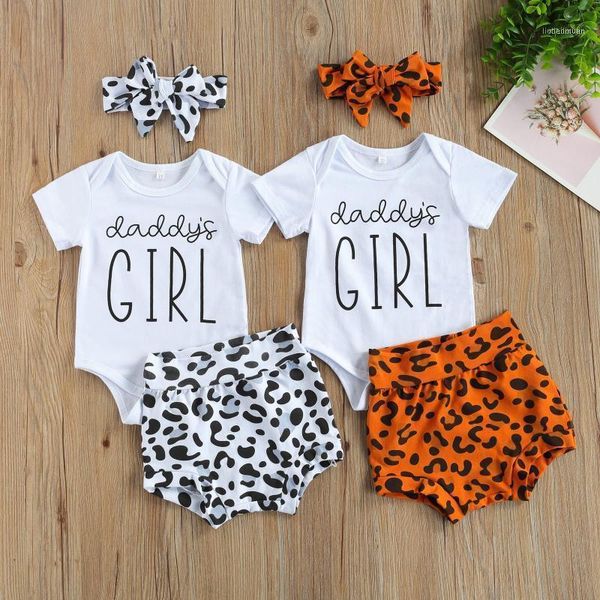 clothing sets summer casual baby boys girls 3pcs clothes leopard pants suit short sleeve romper loose shorts headband infant jumpsuits, White
clothing sets summer casual baby boys girls 3pcs clothes leopard pants suit short sleeve romper loose shorts headband infant jumpsuits, White