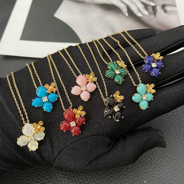 chains stainless steel necklace women pendant female four-flower clover clavicle chain white mother-of-pearl for jewelry, Silver
chains stainless steel necklace women pendant female four-flower clover clavicle chain white mother-of-pearl for jewelry, Silver