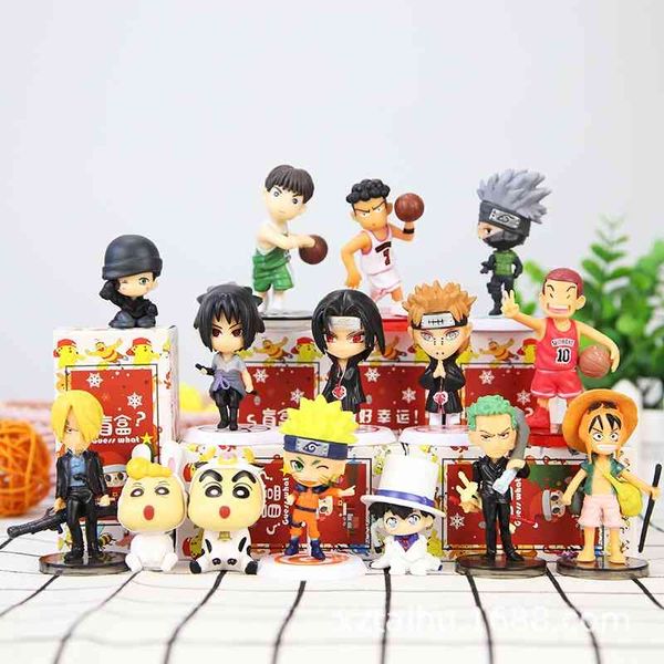 naruto's blind box hand made pirate king dunk master crayon xiaoxin conan doll animation model
naruto's blind box hand made pirate king dunk master crayon xiaoxin conan doll animation model