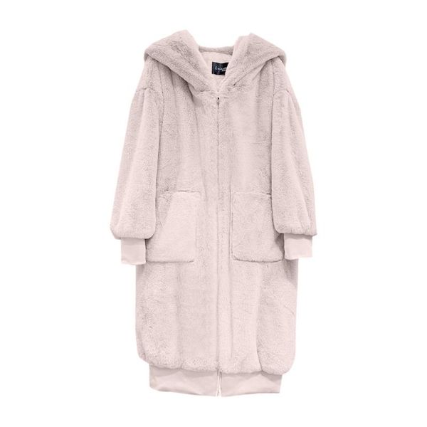 women's fur & faux pink oversized warm soft furry coats for women long sleeve zipper kawaii student fluffy jacket mid-length winter clo, Black
women's fur & faux pink oversized warm soft furry coats for women long sleeve zipper kawaii student fluffy jacket mid-length winter clo, Black