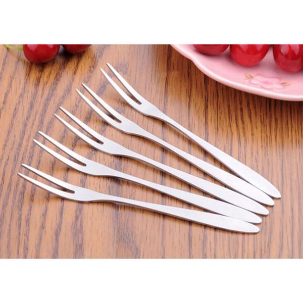 forks 6pcs stainless steel two prong dessert fruit party tableware
forks 6pcs stainless steel two prong dessert fruit party tableware