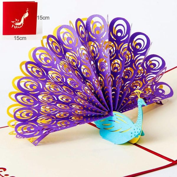 greeting cards 2021 3pcs/lot 3d up card peacock birthday easter anniversary mothers day thanks thank you
greeting cards 2021 3pcs/lot 3d up card peacock birthday easter anniversary mothers day thanks thank you
