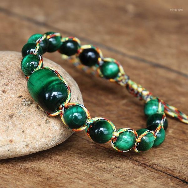 charm bracelets 6mm green tiger eye stone beads braided bracelet women men friendship strand wrap fashion handmade jewelry1, Golden;silver
charm bracelets 6mm green tiger eye stone beads braided bracelet women men friendship strand wrap fashion handmade jewelry1, Golden;silver