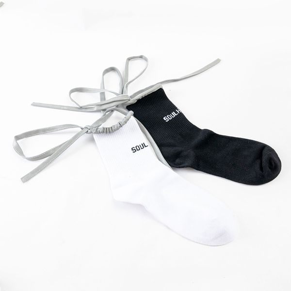 trendy women's socks summer fluorescent versatile medium high tube stripe strap street trendy, Black;white
trendy women's socks summer fluorescent versatile medium high tube stripe strap street trendy, Black;white