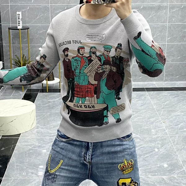2021 autumn winter men's sweater korean long sve knitted pullovers casual busins street wear knitwear men clothiing, Black
2021 autumn winter men's sweater korean long sve knitted pullovers casual busins street wear knitwear men clothiing, Black