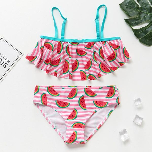 3-10 years girl swimsuit kids watermelon printed toddle bikini set two piece children's swimwear flounce girls bathing suit one-piece s
3-10 years girl swimsuit kids watermelon printed toddle bikini set two piece children's swimwear flounce girls bathing suit one-piece s