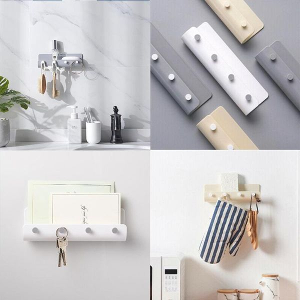 1pc Creative Home Simple U-shaped Storage Key Holder 4 Wall Multi-purpose Rack Hook With Nail-free Hanging U7K2 Hooks & Rails
1pc Creative Home Simple U-shaped Storage Key Holder 4 Wall Multi-purpose Rack Hook With Nail-free Hanging U7K2 Hooks & Rails