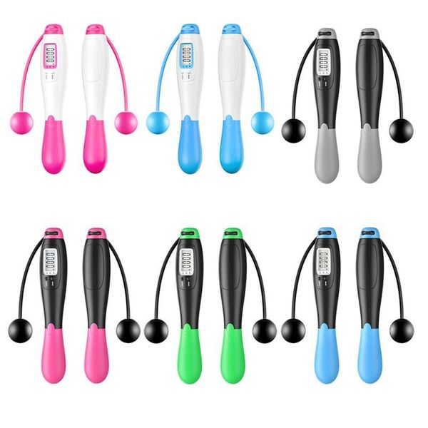 jump ropes cordless smart electronic digital skip rope calorie consumption professional fitness body building jumping/