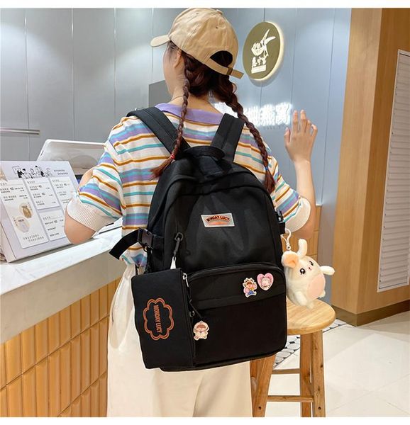 backpack 4059 2021 student simple large-capacity solid color niche design college style original
backpack 4059 2021 student simple large-capacity solid color niche design college style original