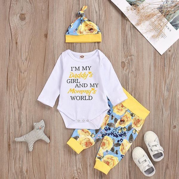 clothing sets 0-24m born baby boy girls babys round neck solid color letter long-sleeved shirt romper floral trousers fixed hat1, White
clothing sets 0-24m born baby boy girls babys round neck solid color letter long-sleeved shirt romper floral trousers fixed hat1, White