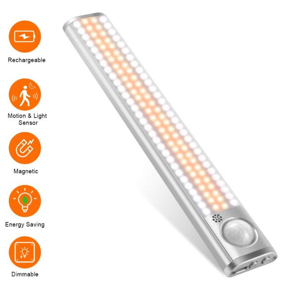 cabinet light usb rechargeable dimmable energy saving night pir wireless motion sensor under bedroom 80/120/160 leds
cabinet light usb rechargeable dimmable energy saving night pir wireless motion sensor under bedroom 80/120/160 leds