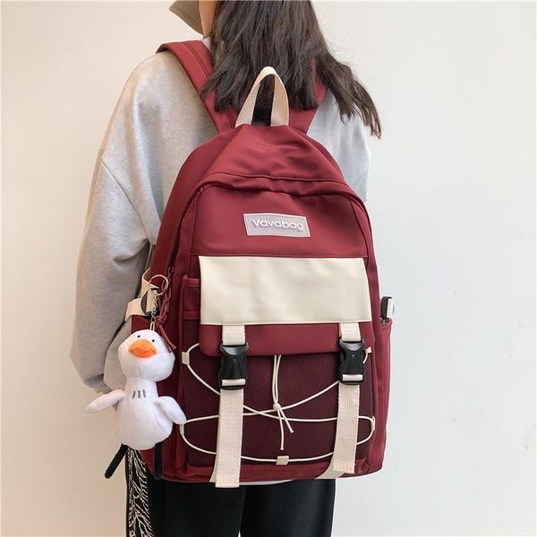 shoulder bag female backpack for boys 2021 fashion school korean casual contrast men's travel backpacks grils schoolbag bags
shoulder bag female backpack for boys 2021 fashion school korean casual contrast men's travel backpacks grils schoolbag bags