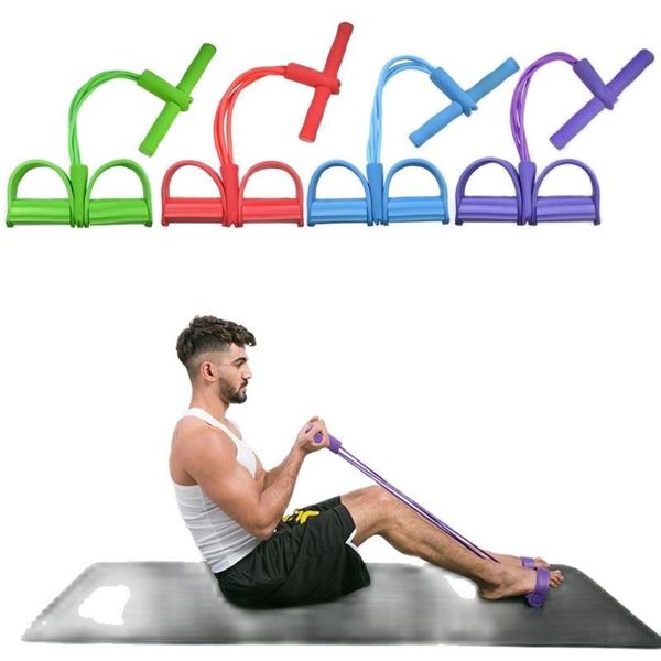 multifunctional 4 tube elastic pull rope foot pedal body slim yoga resistance bands workout sport exercise fitness equipment
multifunctional 4 tube elastic pull rope foot pedal body slim yoga resistance bands workout sport exercise fitness equipment