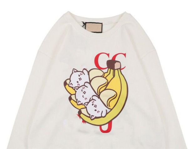 hoodies & sweatshirts letterg agu brand cci designer female long sleeve banana cat hoodie and round neck hoodie couple, Black
hoodies & sweatshirts letterg agu brand cci designer female long sleeve banana cat hoodie and round neck hoodie couple, Black