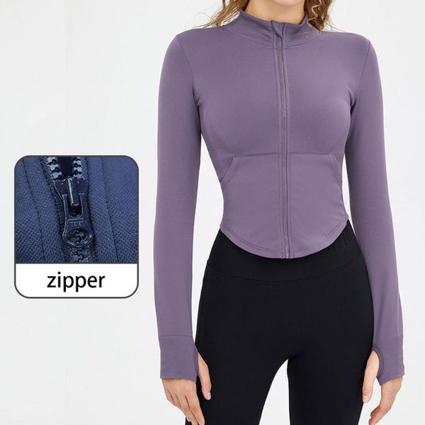 running jackets sportswear woman zipper gym tracksuit women's sports coat yoga shirt jacket with long sleeves fitness, Black;red
running jackets sportswear woman zipper gym tracksuit women's sports coat yoga shirt jacket with long sleeves fitness, Black;red