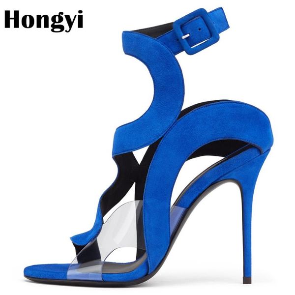 hongyi transparent suede buckle fashion women's high heels 2021 plus size summer european sandals females pumps dress shoes, Black
hongyi transparent suede buckle fashion women's high heels 2021 plus size summer european sandals females pumps dress shoes, Black