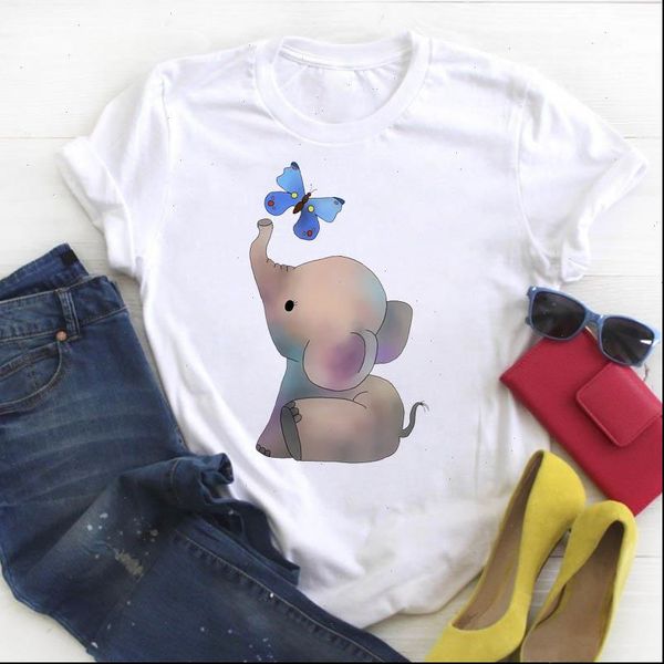 women womens t shirt lady cartoon animal butterfly clothing print summer ladies tee female clothes graphic, White
women womens t shirt lady cartoon animal butterfly clothing print summer ladies tee female clothes graphic, White