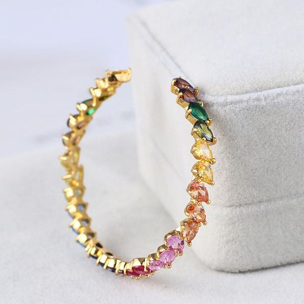 bangle luxury aesthetics rainbow rhinestone jewelry bangles on hand fashion accessories 2021 gold plated bracelets for women, Black
bangle luxury aesthetics rainbow rhinestone jewelry bangles on hand fashion accessories 2021 gold plated bracelets for women, Black