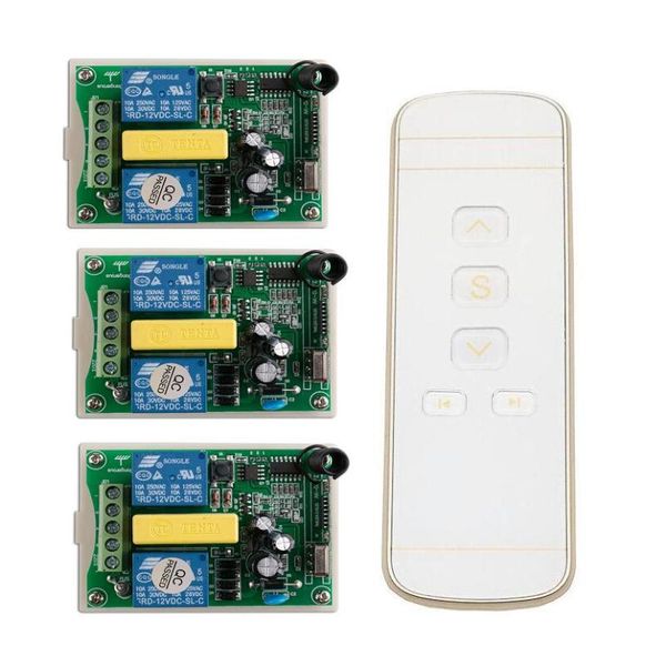 remote controlers tubular motor garage door / projection screen shutters ac 220 v rf wireless radio control switch
remote controlers tubular motor garage door / projection screen shutters ac 220 v rf wireless radio control switch