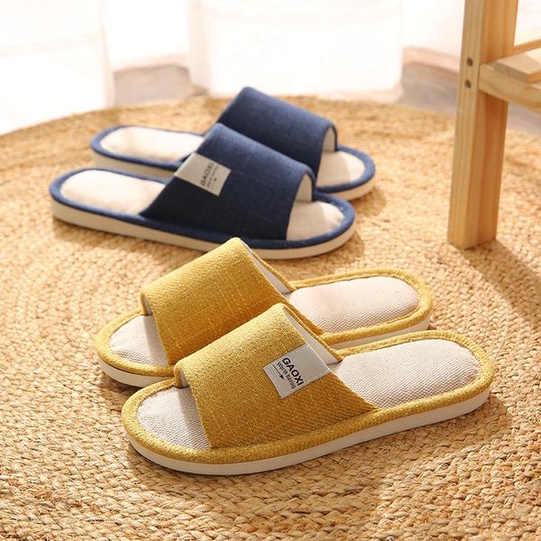 slippers women's flax soft bottom non-slip light indoor home couple fashion cotton linen sandals men flip flop flat floor shoes, Black
slippers women's flax soft bottom non-slip light indoor home couple fashion cotton linen sandals men flip flop flat floor shoes, Black
