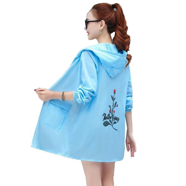 women's jackets thin coat summer ladies mid-length anti-uv sun protection clothing hooded jacket outerwear female windbreaker plus 6xl, Black;brown
women's jackets thin coat summer ladies mid-length anti-uv sun protection clothing hooded jacket outerwear female windbreaker plus 6xl, Black;brown