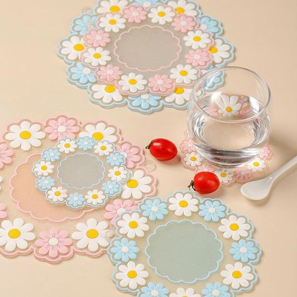 mats & pads little daisy insulation table mat silicone non-slip bowl tea cute place coasters
mats & pads little daisy insulation table mat silicone non-slip bowl tea cute place coasters