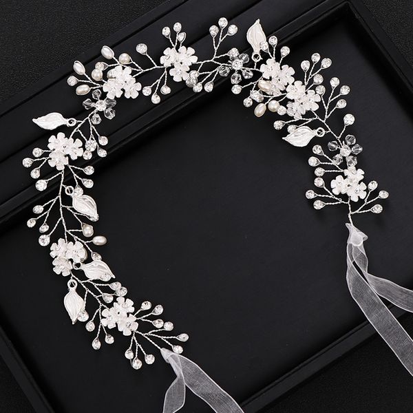 trendy handmade wedding hair jewellery leaf flower silver color pearl crystal headband bridal headdress princess party headweardio chan cont, Golden;white
trendy handmade wedding hair jewellery leaf flower silver color pearl crystal headband bridal headdress princess party headweardio chan cont, Golden;white