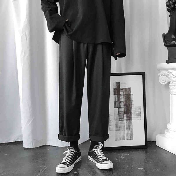 men's pants western-style trousers loose leisure straight suit black/khaki color high-grade fabric casual m-2xl 6l9q
men's pants western-style trousers loose leisure straight suit black/khaki color high-grade fabric casual m-2xl 6l9q