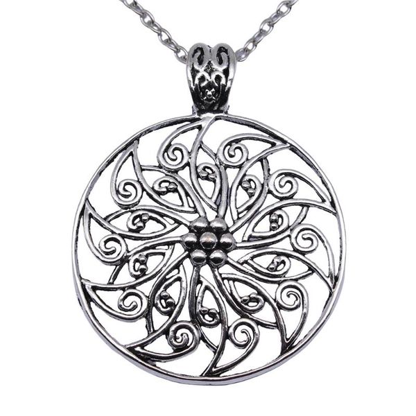 pendant necklaces 1 piece 54mm flower charms necklace for women drop supplier pendants female gift, Silver
pendant necklaces 1 piece 54mm flower charms necklace for women drop supplier pendants female gift, Silver