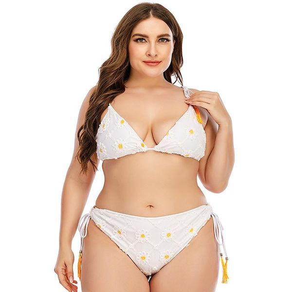 plus size women bikinis 2 pieces swimwear 2021 white string biquinis tassel swimsuit push-up bathing suit 4xl one-piece suits
plus size women bikinis 2 pieces swimwear 2021 white string biquinis tassel swimsuit push-up bathing suit 4xl one-piece suits