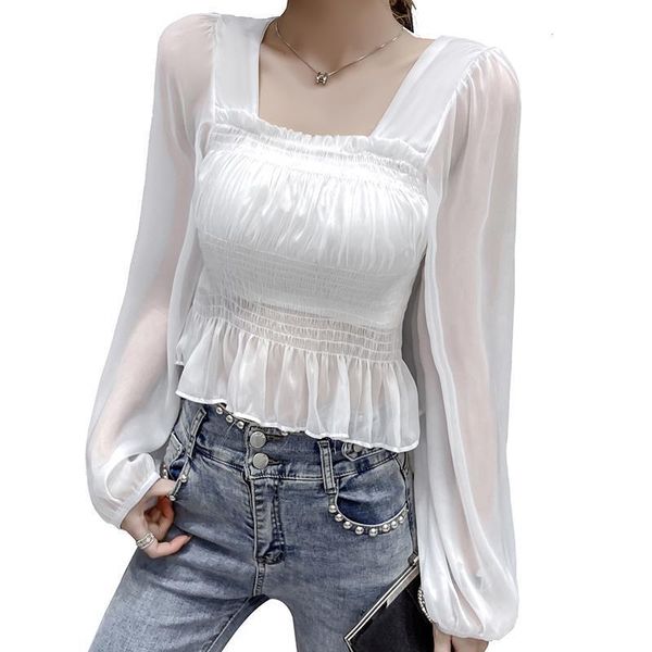 women's blouses & shirts spring white shirt women versatile long sleeve t-shirt chiffon clothing crop korean casual ladies female fashi
women's blouses & shirts spring white shirt women versatile long sleeve t-shirt chiffon clothing crop korean casual ladies female fashi