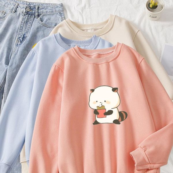 women's hoodies & sweatshirts cotton sweatshirt women funny animal print ullzang cute korean style autumn winter kawaii pullover hoody, Black
women's hoodies & sweatshirts cotton sweatshirt women funny animal print ullzang cute korean style autumn winter kawaii pullover hoody, Black