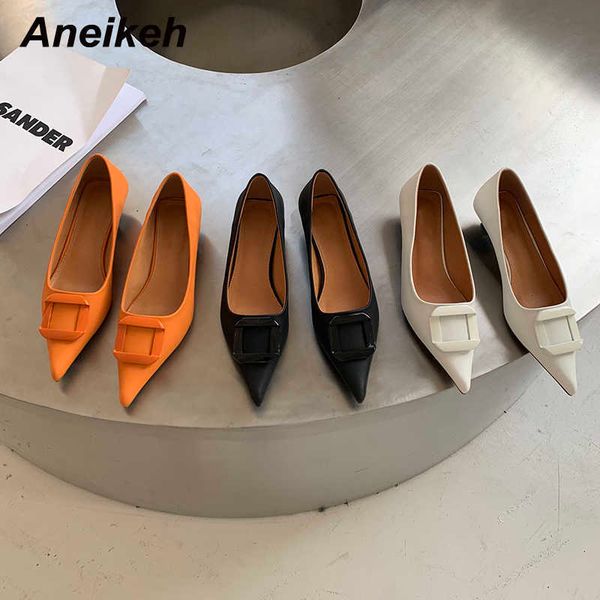 famous brand designer 2022 fashion new solid concise pu square button decoration pointed toe low heel slip-on shoes party pumps zapatos muje, Black
famous brand designer 2022 fashion new solid concise pu square button decoration pointed toe low heel slip-on shoes party pumps zapatos muje, Black