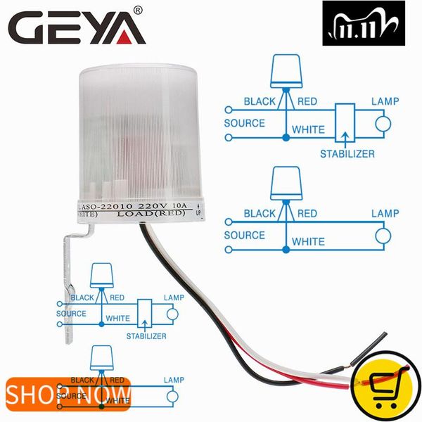 smart home control geya poelectric light switch 10a 16a 20a 30a 220v sensor po operated auto pocell
smart home control geya poelectric light switch 10a 16a 20a 30a 220v sensor po operated auto pocell