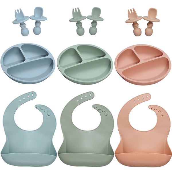 Newborn Stuff Silicone Baby Bibs Food Grade Toddler Silicone Dinner Plate Set Healthy Feeding Training Silicone Spoon For Kids
Newborn Stuff Silicone Baby Bibs Food Grade Toddler Silicone Dinner Plate Set Healthy Feeding Training Silicone Spoon For Kids