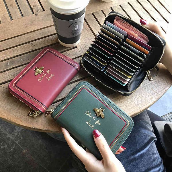 70% off design hbag leather large capacity card bag women's ultra-thin exquisite high-end anti degaussing and anti-theft brush with zip, Brown;gray
70% off design hbag leather large capacity card bag women's ultra-thin exquisite high-end anti degaussing and anti-theft brush with zip, Brown;gray