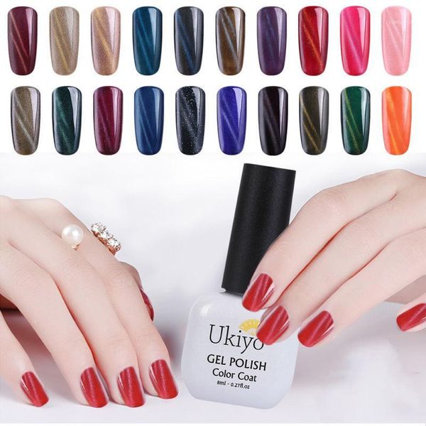 ukiyo soak off 3d cat eye uv gel polish 8ml base coat magnet stick nail diy gel1, Red;pink
ukiyo soak off 3d cat eye uv gel polish 8ml base coat magnet stick nail diy gel1, Red;pink