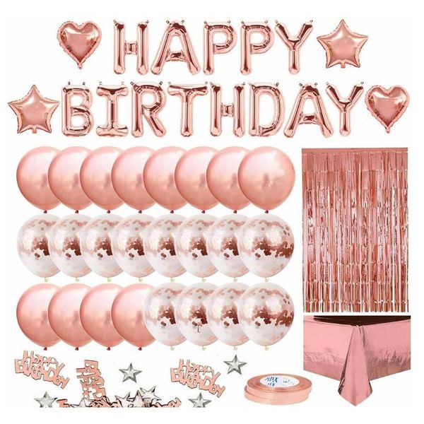 decorative flowers & wreaths birthday decoration rose gold happy garland balloons tablecloth curtain
decorative flowers & wreaths birthday decoration rose gold happy garland balloons tablecloth curtain