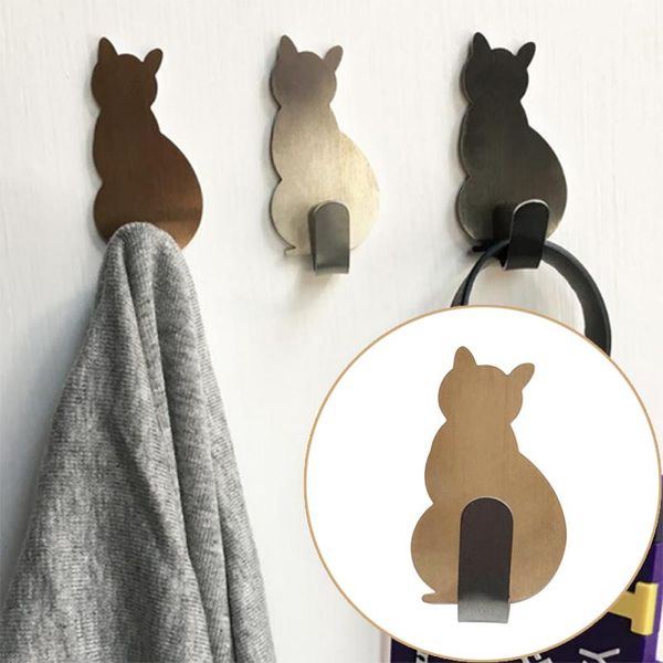 hooks & rails home decorative cat shaped nail adhesive towel key hanger wall mounted stick storage holder
hooks & rails home decorative cat shaped nail adhesive towel key hanger wall mounted stick storage holder