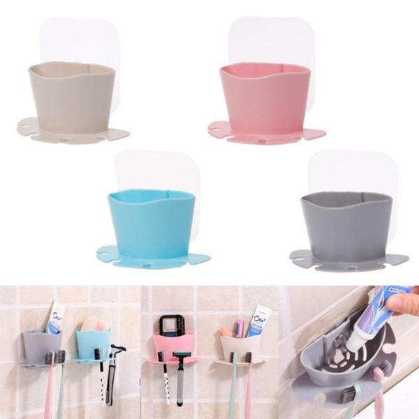 wall mount toothbrush holder toothpaste storage rack shaver tooth brush dispenser bathroom suction cup organizer kitchen & organization
wall mount toothbrush holder toothpaste storage rack shaver tooth brush dispenser bathroom suction cup organizer kitchen & organization