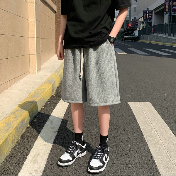 men's shorts summer casual loose corduroy trousers sportswear straight pants men short dnof, White;black
men's shorts summer casual loose corduroy trousers sportswear straight pants men short dnof, White;black