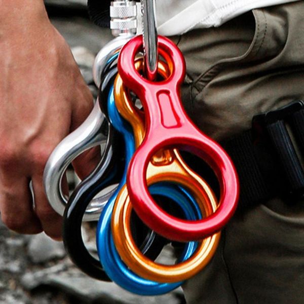 cords, slings and webbing 45kn 8-shape ring carabiner portable alloy rescue figure descender slow descent device outdoor rock climbing safet
cords, slings and webbing 45kn 8-shape ring carabiner portable alloy rescue figure descender slow descent device outdoor rock climbing safet