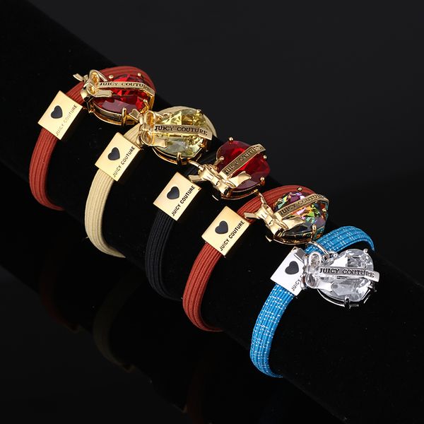 europe and america simple shining love zircon bow heart-shaped pendant elastic hair rope hair ring hand rope girl luxurys designers jewelry, Pink
europe and america simple shining love zircon bow heart-shaped pendant elastic hair rope hair ring hand rope girl luxurys designers jewelry, Pink
