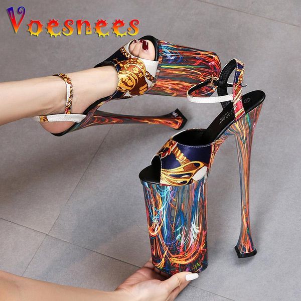 sandals voesnees 2021 women fashion printed high-heeled 27cm silks platform summer models walk show shoes, Black
sandals voesnees 2021 women fashion printed high-heeled 27cm silks platform summer models walk show shoes, Black