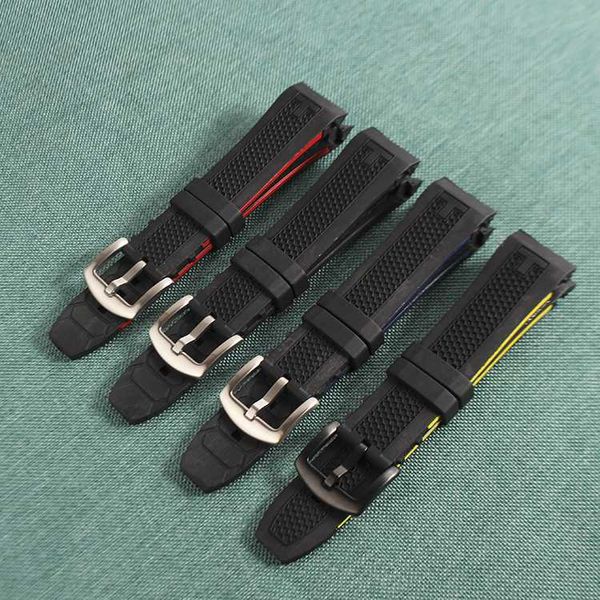 watch bands waterproof silicone rubber wrist strap band replacement 22mm, Black;brown
watch bands waterproof silicone rubber wrist strap band replacement 22mm, Black;brown