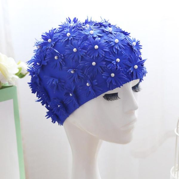 swimming caps women ladies double layer petals flowers long hair cap hand sewn three-dimensional hats
swimming caps women ladies double layer petals flowers long hair cap hand sewn three-dimensional hats