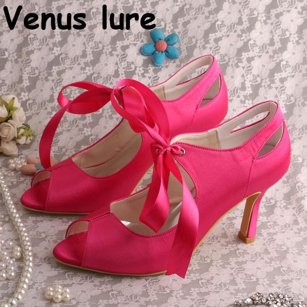 dress shoes mary jane for women fuchsia satin peep toe bridal high heel pump, Black
dress shoes mary jane for women fuchsia satin peep toe bridal high heel pump, Black