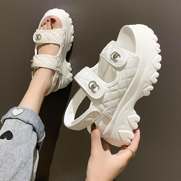 sandals 2021 women summer open-toed sports height increasing ladies shoes wedges platform beach sandalias mujer, Black
sandals 2021 women summer open-toed sports height increasing ladies shoes wedges platform beach sandalias mujer, Black