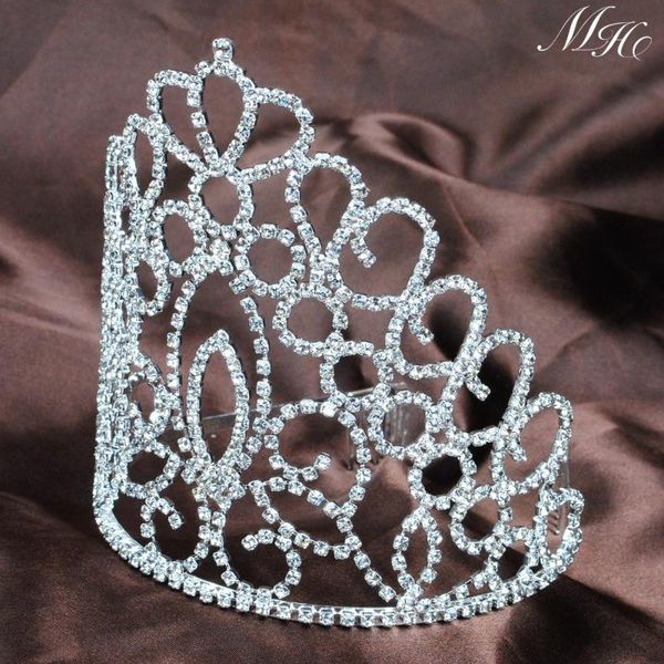 hair clips & barrettes handmade large wedding crown queen bridal tiaras bride headband accessories diadem jewelry ornaments w/ comb, Golden;silver
hair clips & barrettes handmade large wedding crown queen bridal tiaras bride headband accessories diadem jewelry ornaments w/ comb, Golden;silver
